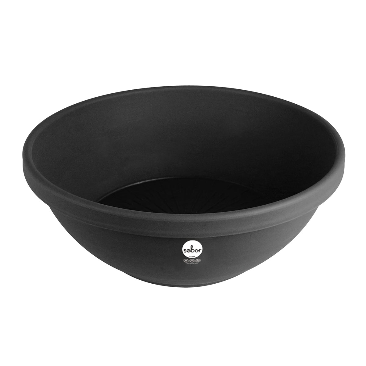 Sebor Solar Dish 35 Cm Charcoal