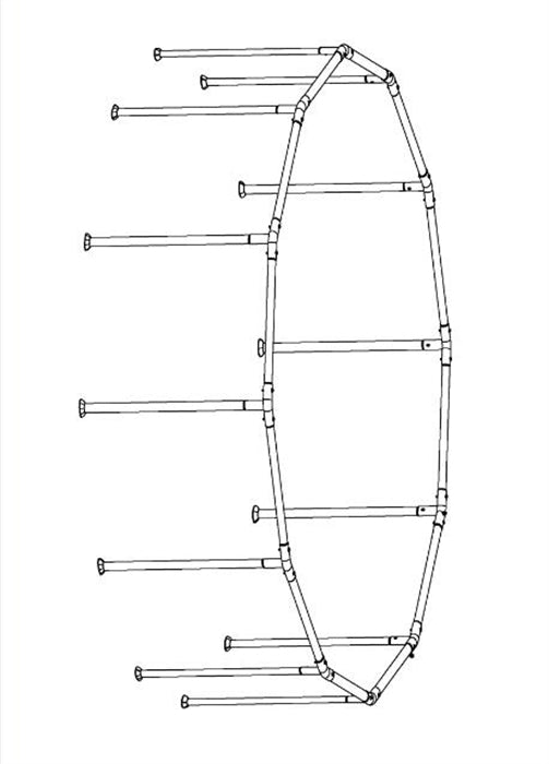 Steel Pro Max 366 Cm X 76cm Pool Complete Frame