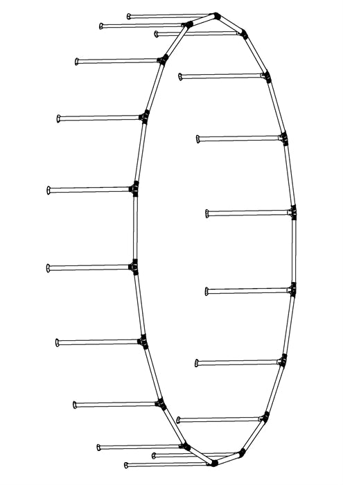 Steel Pro Max 549 Cm X 122cm Pool Complete Frame (2/2)