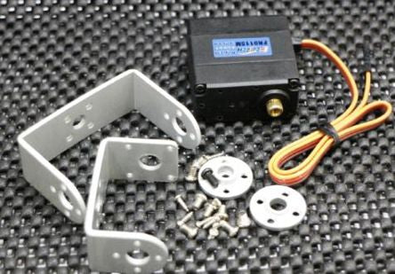 Digital Servo Motor Kit W/Bracket 6 V 10 Kg.Cm Fr0109 M Kit