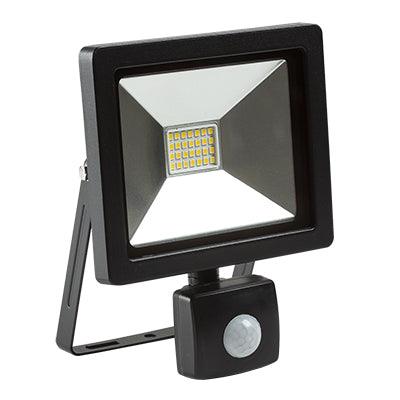 Led 20w Floodlight & Sensor Black 4000 K - Livestainable.co.za