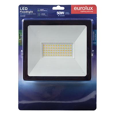 Led 50w Floodlight Black With No Sensor Blister - Livestainable.co.za