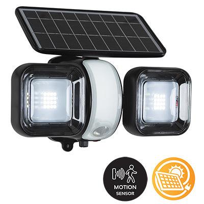 Solar Security Light Black Led - Livestainable.co.za