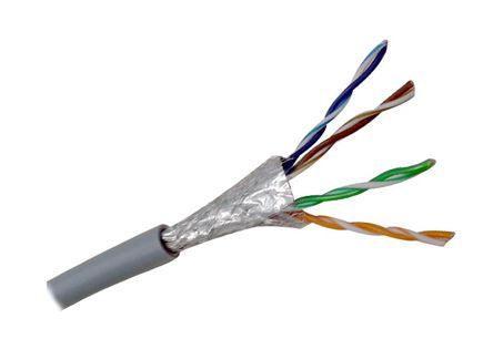 Cat6 Ftp Ethernet Cable Cca 8 C Solid Grey Debulk H726 Ftps Gy - Livestainable.co.za