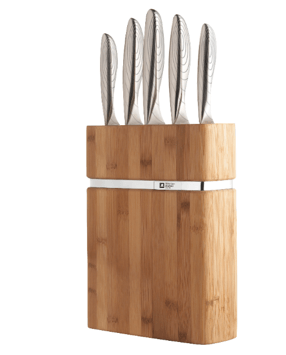 R&S Forme Knife Block 5 Pce - Livestainable.co.za