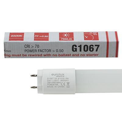 2 Ft T8 Tube 9w Led G13 6500 K - Livestainable.co.za