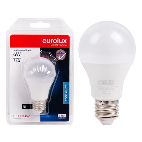 A60 Classic Day/Night Sensor 6w Led E27 4000 K N - Livestainable.co.za