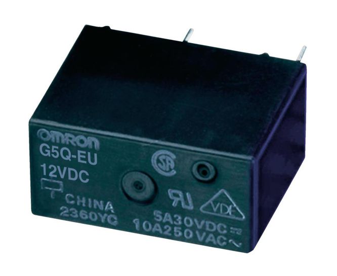 Spno Non Latching Relay Pcb 12 Vdc Coil 10 A G5 Q 1 A Eu 12 Dc