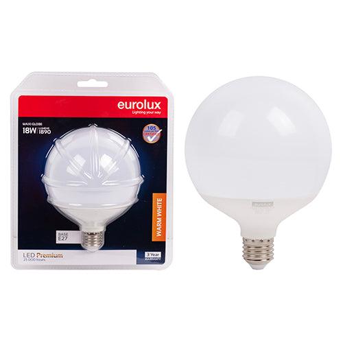 Maxi Globe G120 Premium 18w Led E27 3000 K N - Livestainable.co.za