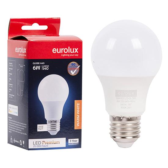 A60 Premium 6w Led E27 3000 K N - Livestainable.co.za