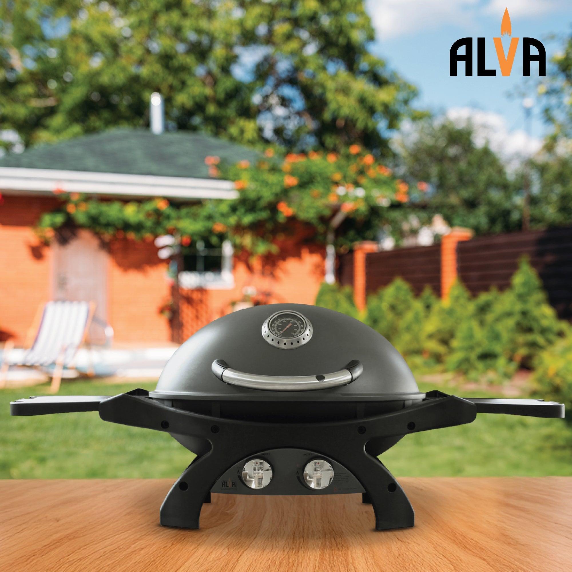 Mondo 2 Burner Gas Bbq & Cart