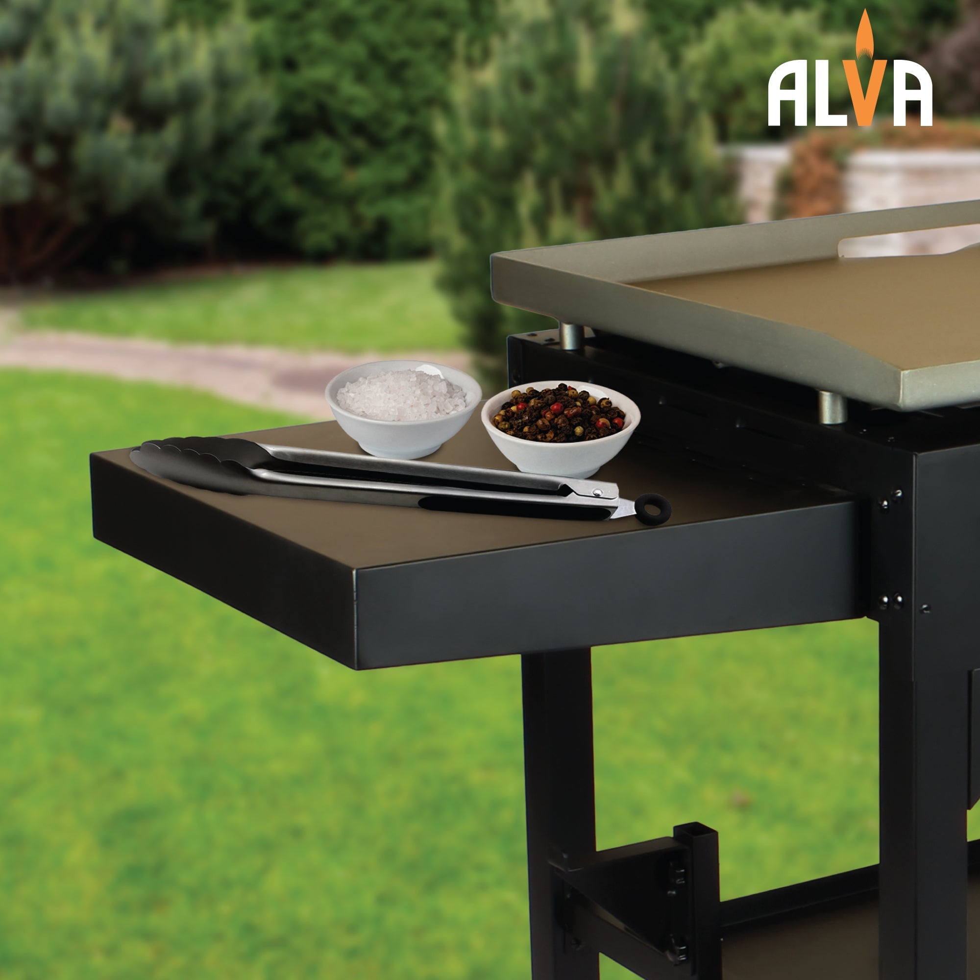 Olympus 2 Burner Gas Griddle Bbq Station