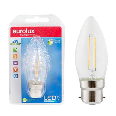 Candle Filament 2w Led B22 2700 K N - Livestainable.co.za