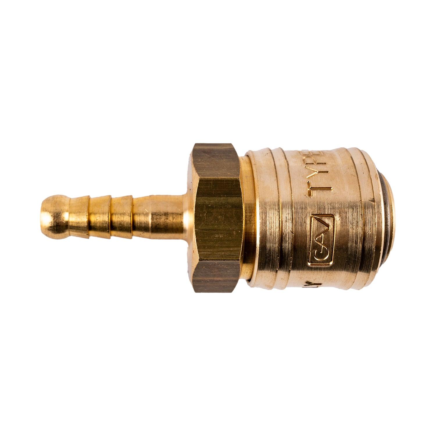 Brass Quick Coupler 6 Mm Hose - Livestainable.co.za