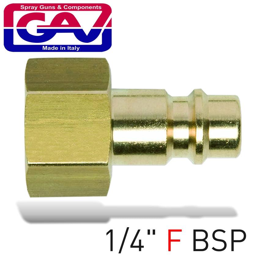 Brass Connector 1/4'f - Livestainable.co.za