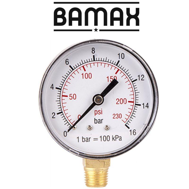 Pressure Gauge 0 16 Bar 1/4 Lower63 Mm - Livestainable.co.za