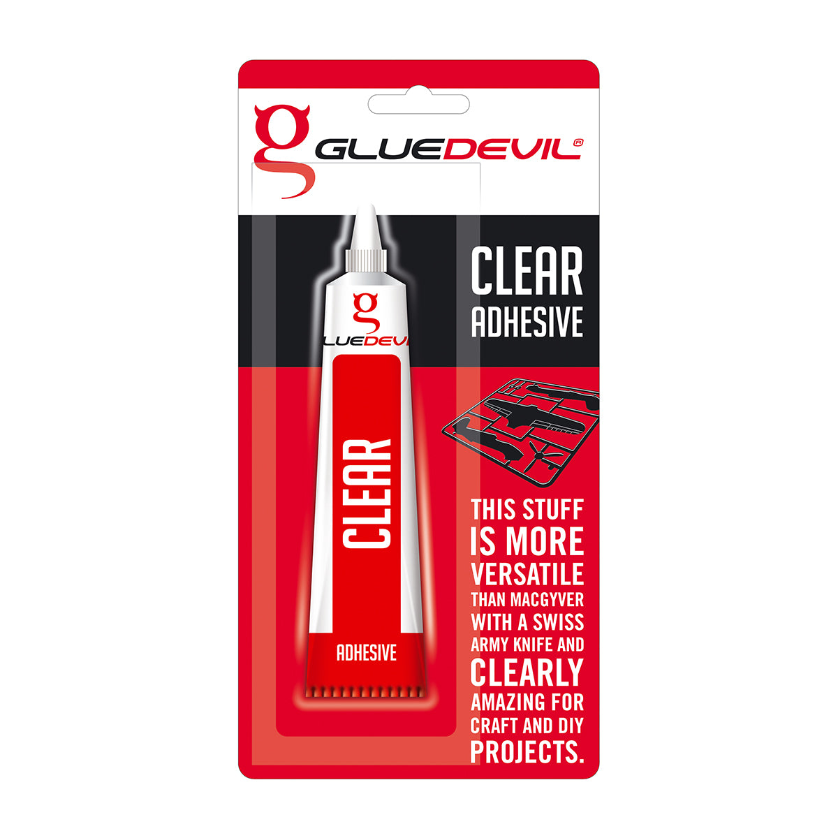 Gluedevil Adhesive Clear B/P 50 Ml