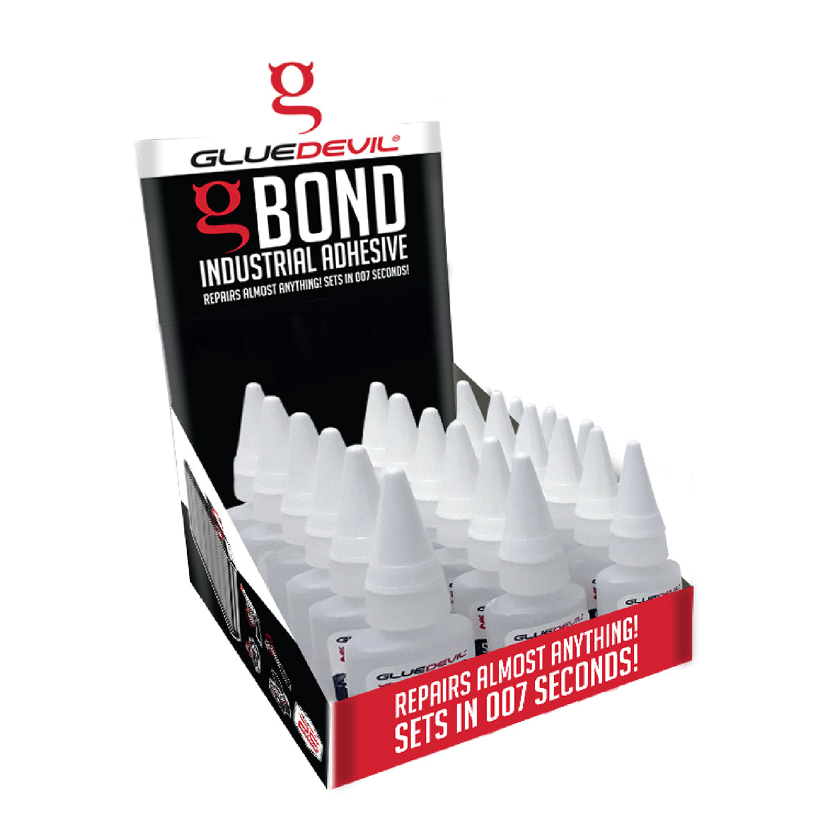 Gluedevil Gbond Super Glue 18 Per Display 10 Gr