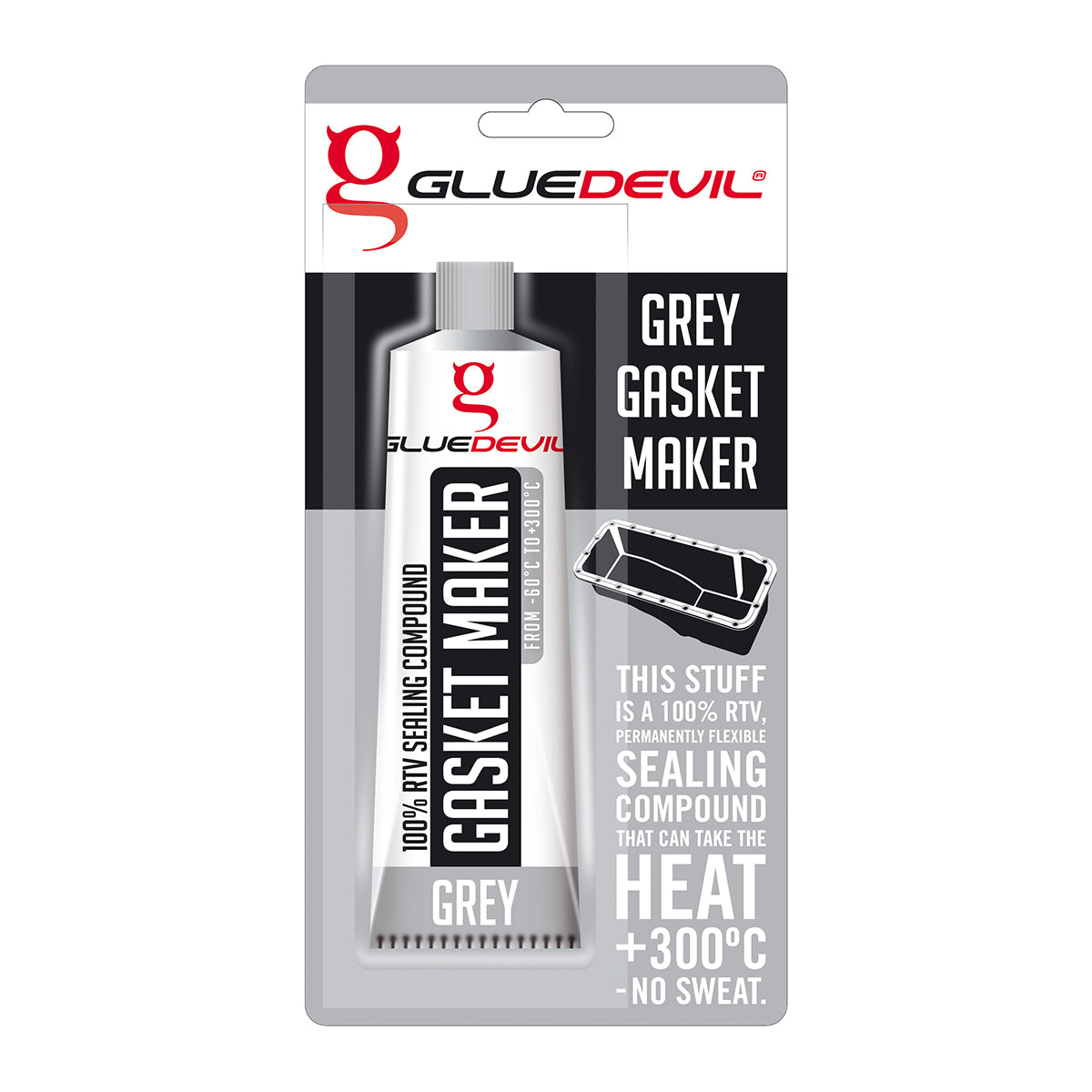 Gluedevil Gasket Maker Grey 70 Ml