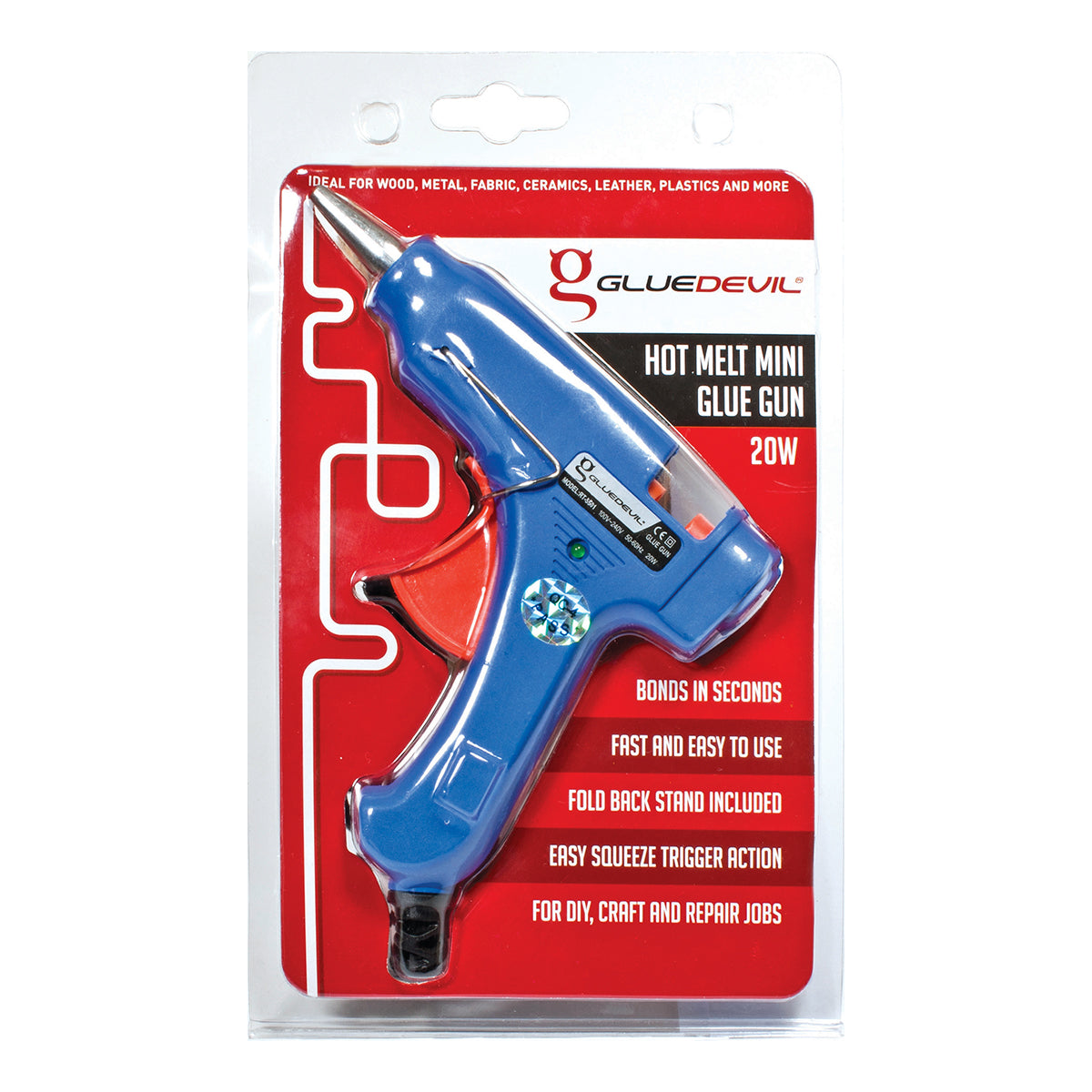 Gluedevil Glue Gun Mini 20 W