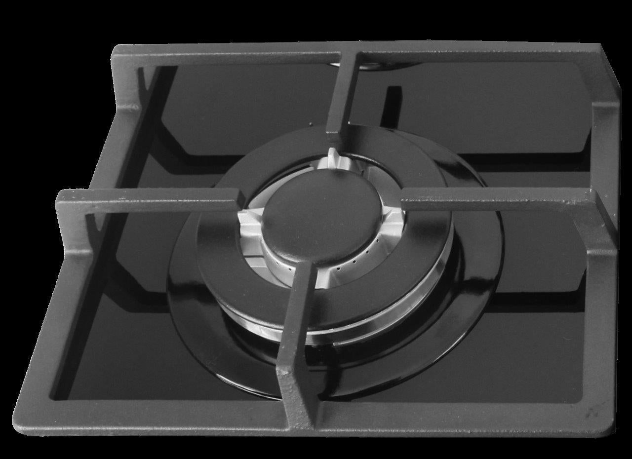 60cm 4 Burner Gas Hob Glass Top