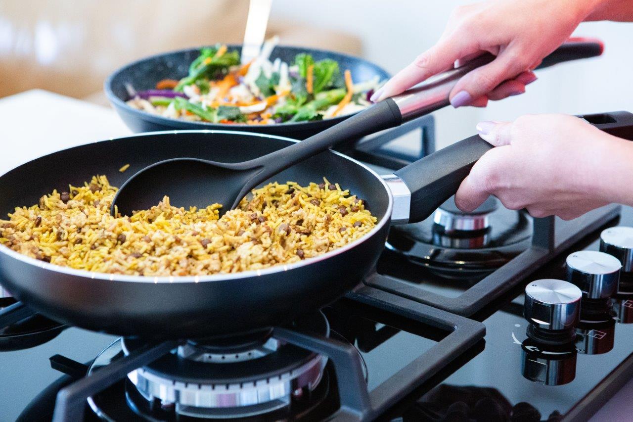 60cm 4 Burner Gas Hob Glass Top