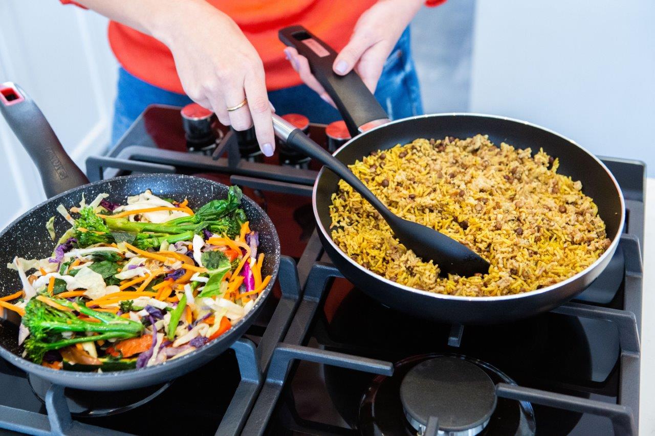 60cm 4 Burner Gas Hob Glass Top