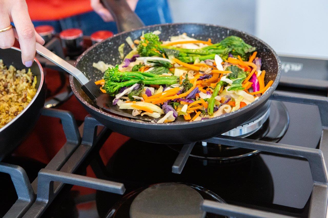 60cm 4 Burner Gas Hob Glass Top