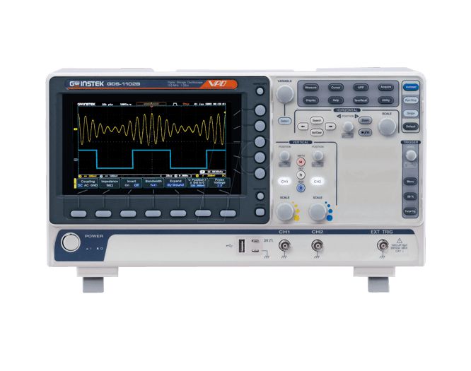 Dso Oscilloscope 100 M Hz 2 Ch 1 G Sa/S Gds 1102 B