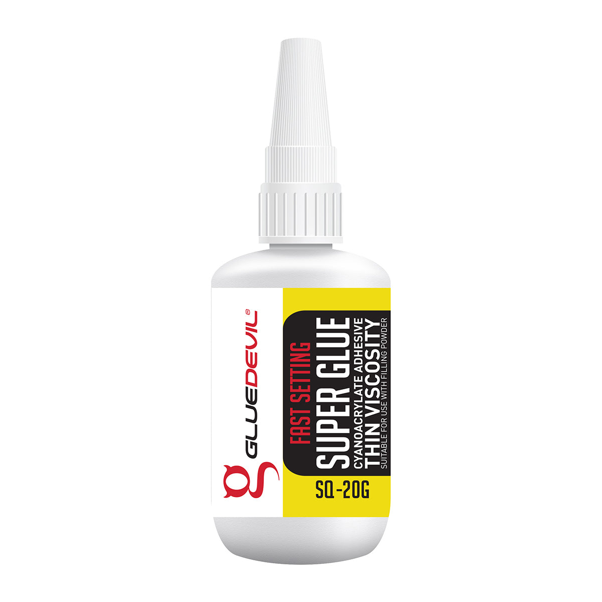 Gluedevil Super Glue (Yellow Label) Sq 20 Gr