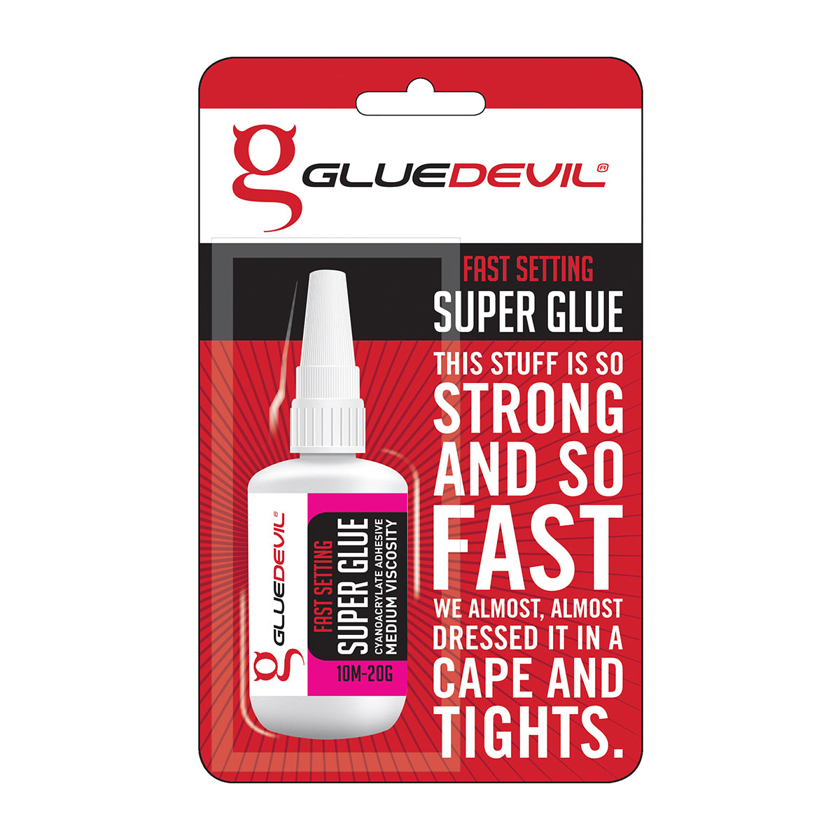 Gluedevil Super Glue B/P (Pink Label) 10 M 20 Grm