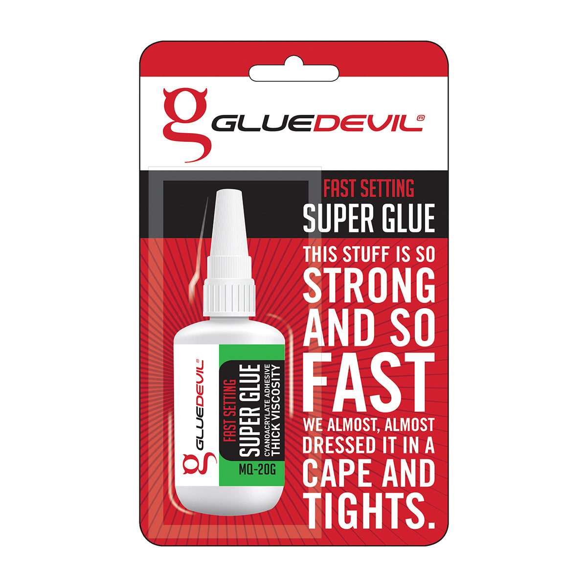 Gluedevil Super Glue B/P (Green Label) Mq 20 Grm