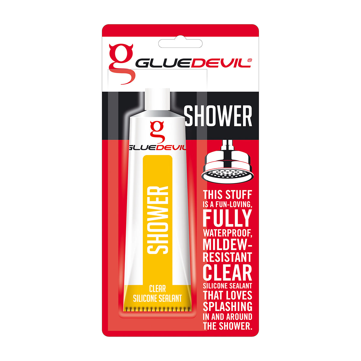 Gluedevil Silicone Shower Clear 90 Ml