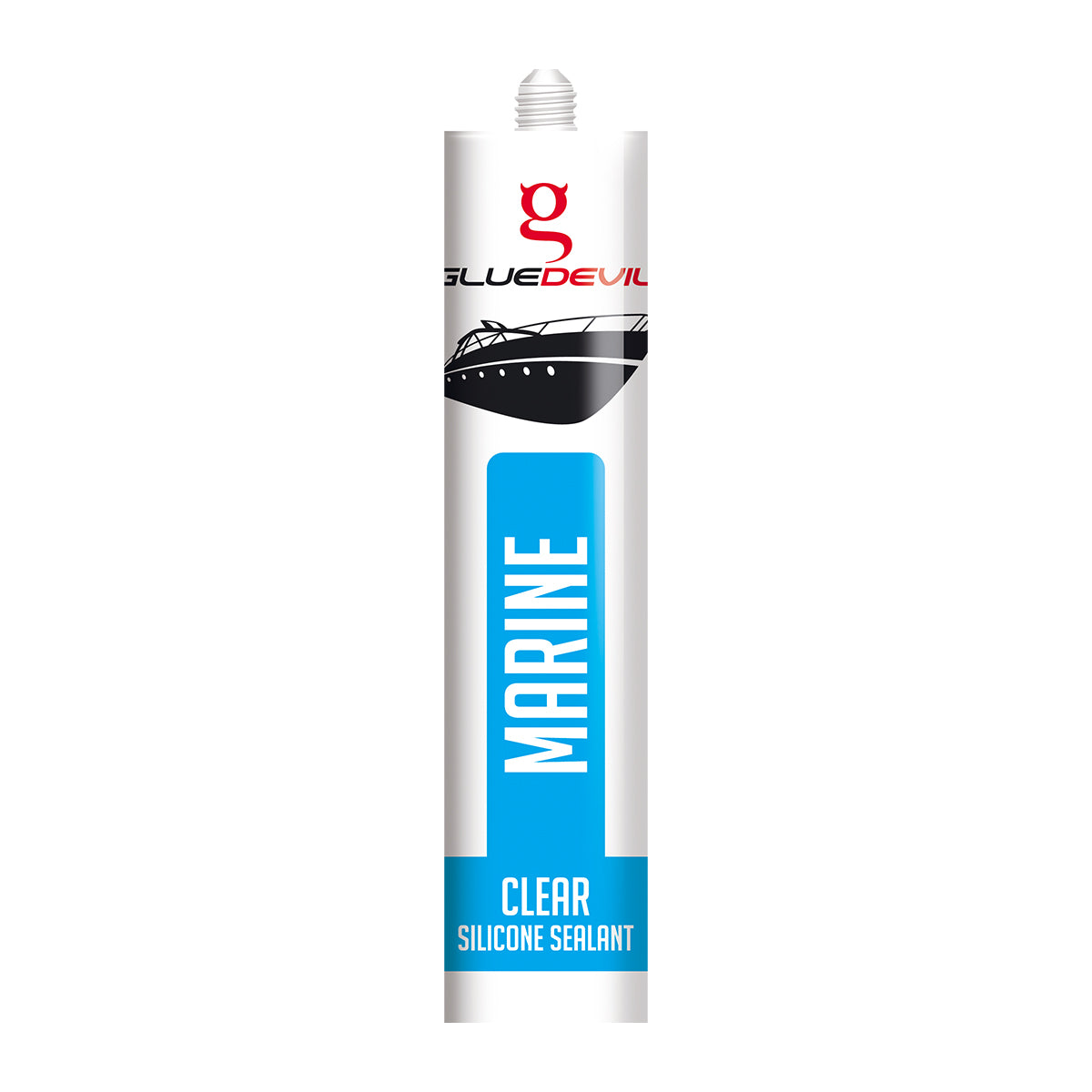 Gluedevil Silicone Marine Clear 280 Ml