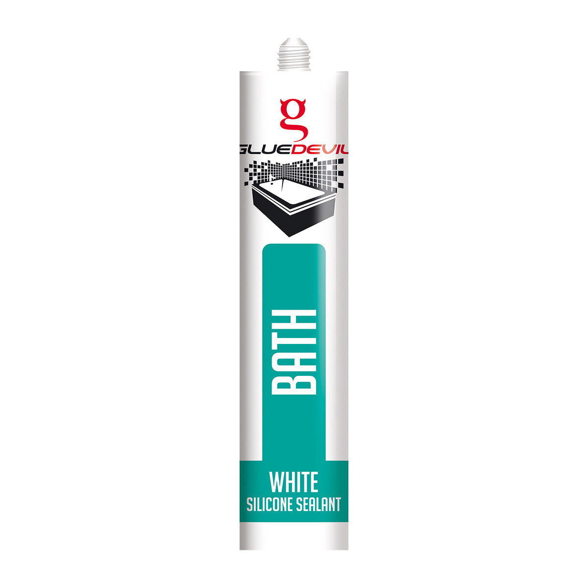 Gluedevil Silicone Bath White 280 Ml