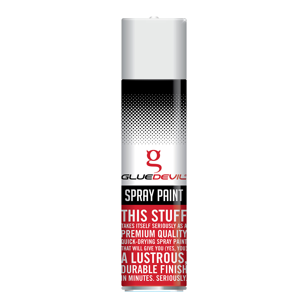 Gluedevil Spray Paint 300 Ml Appliance White