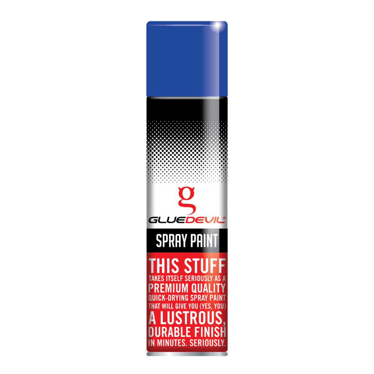 Gluedevil Spray Paint 300 Ml Electric Blue
