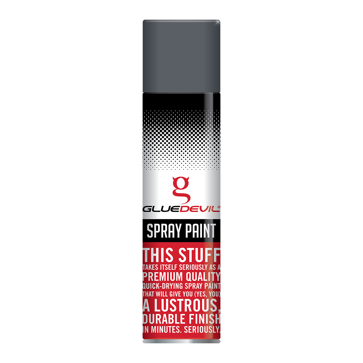 Gluedevil Spray Paint 300 Ml Machinery Grey