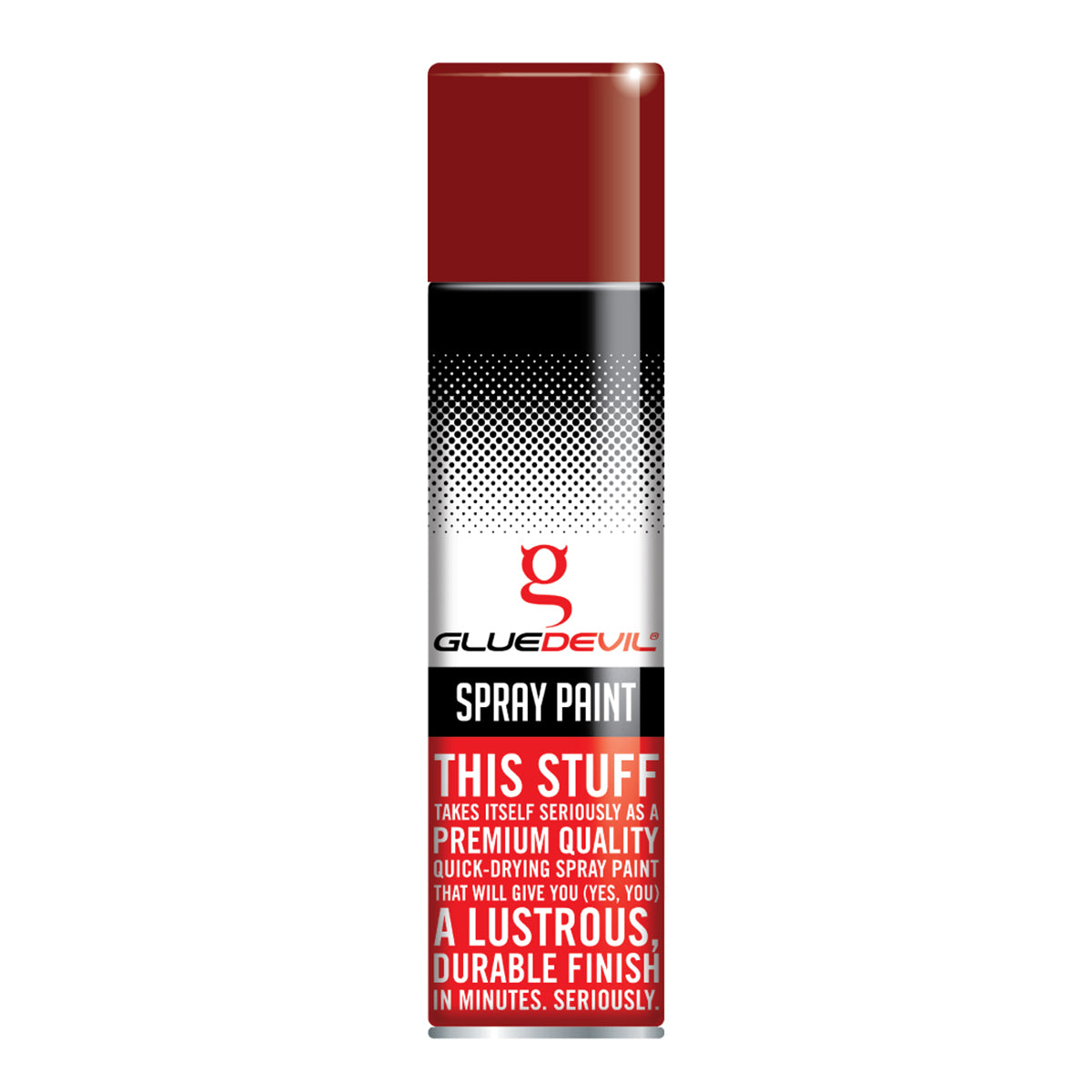 Gluedevil Spray Paint 300 Ml Maroon