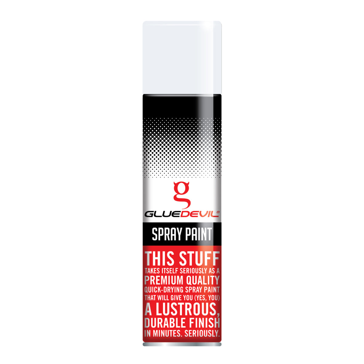 Gluedevil Spray Paint 300 Ml Pearl White