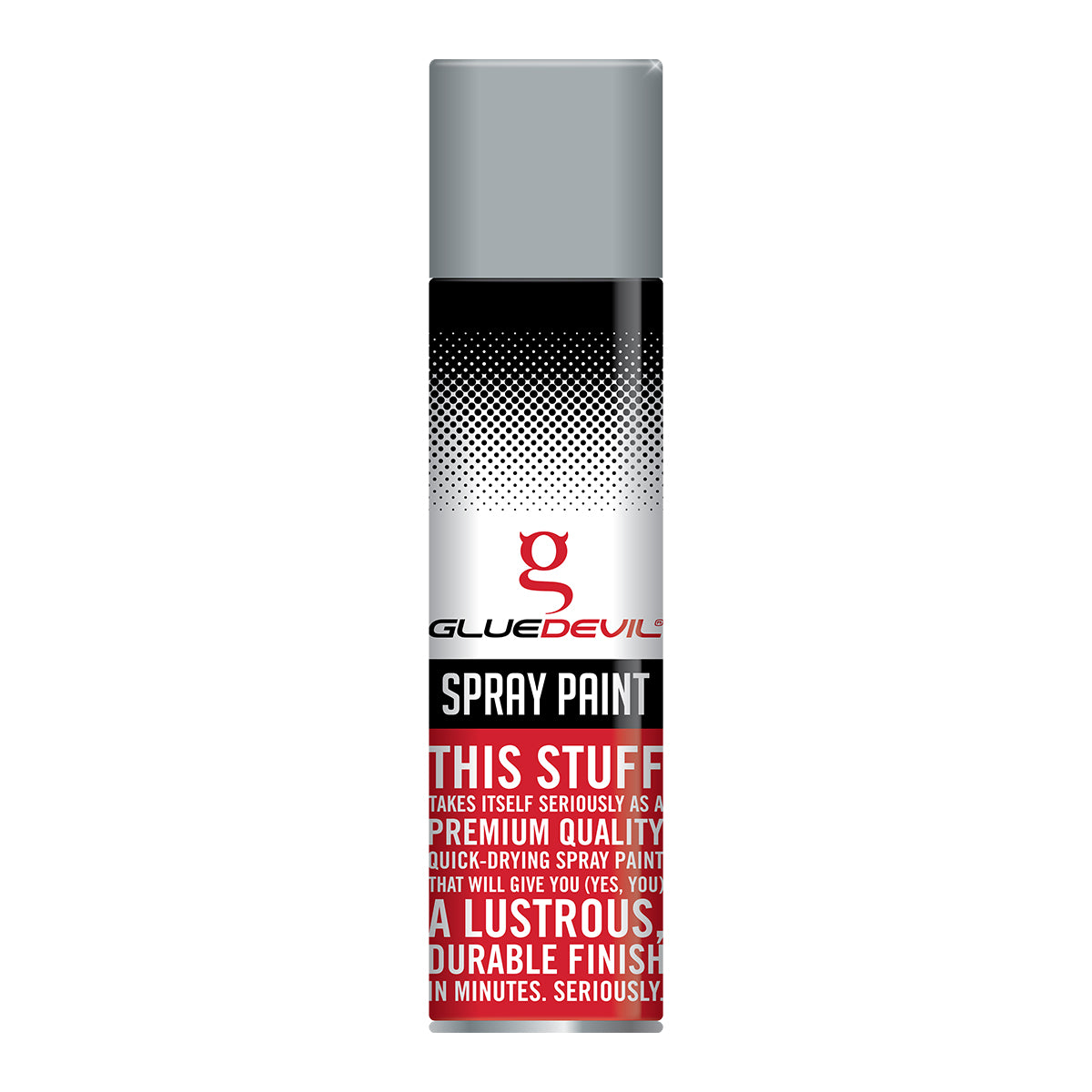 Gluedevil Spray Paint 300 Ml Metallic Aluminium