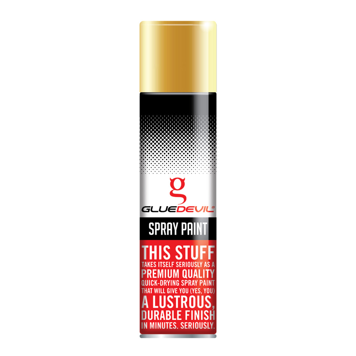 Gluedevil Spray Paint 300 Ml Metallic Super Gold
