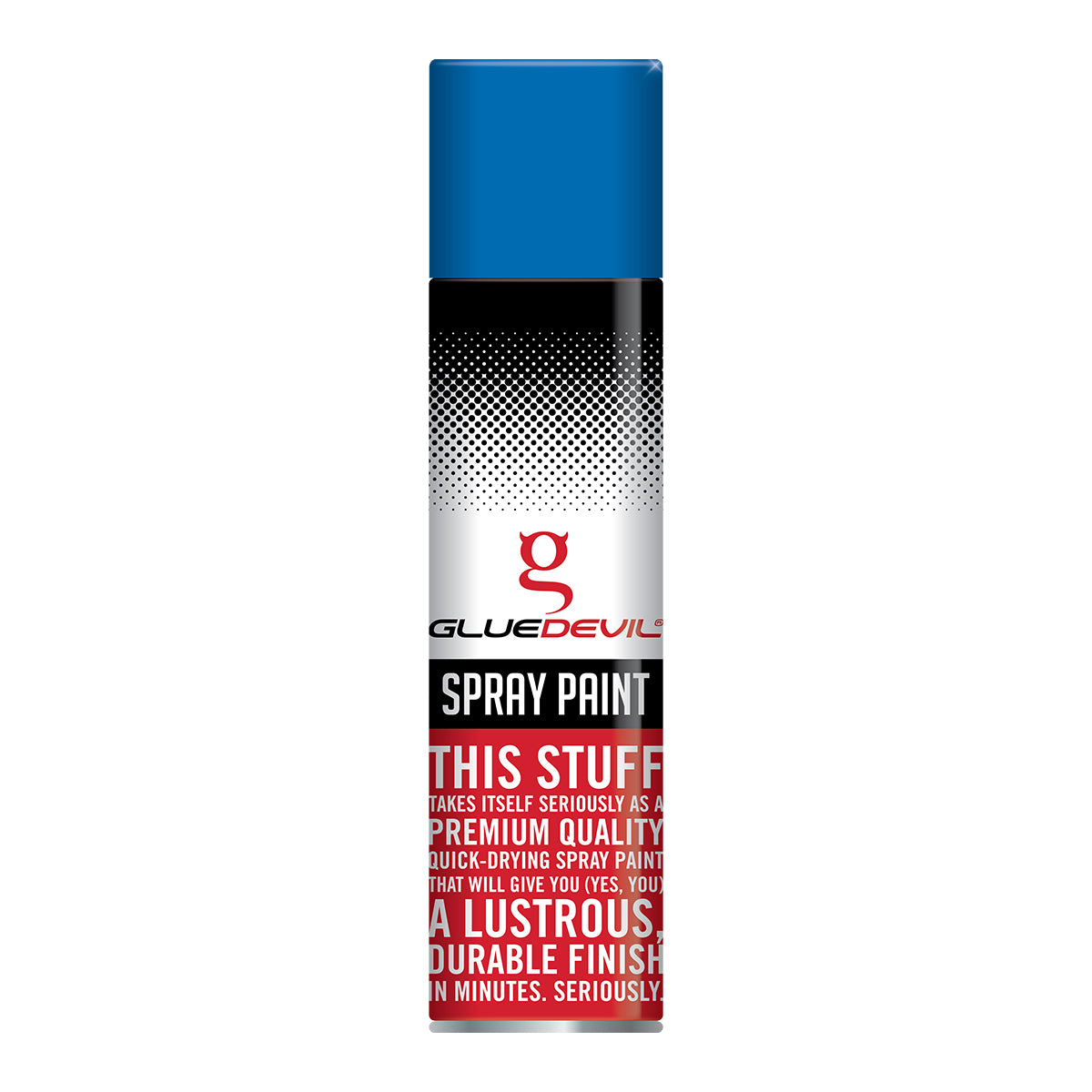 Gluedevil Spray Paint 300 Ml Heat Resistant Blue