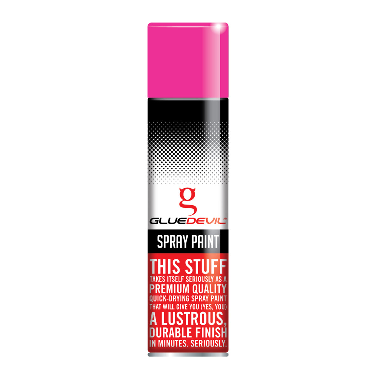 Gluedevil Spray Paint 300 Ml Fluorescent Pink