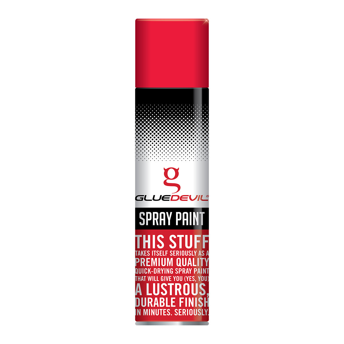Gluedevil Spray Paint 300 Ml Fluorescent Red