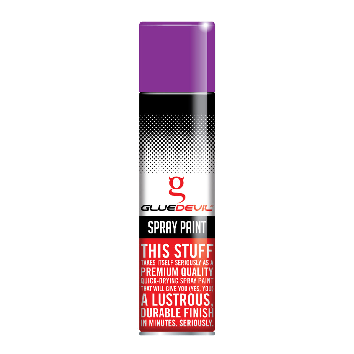 Gluedevil Spray Paint 300 Ml Fluorescent Violet