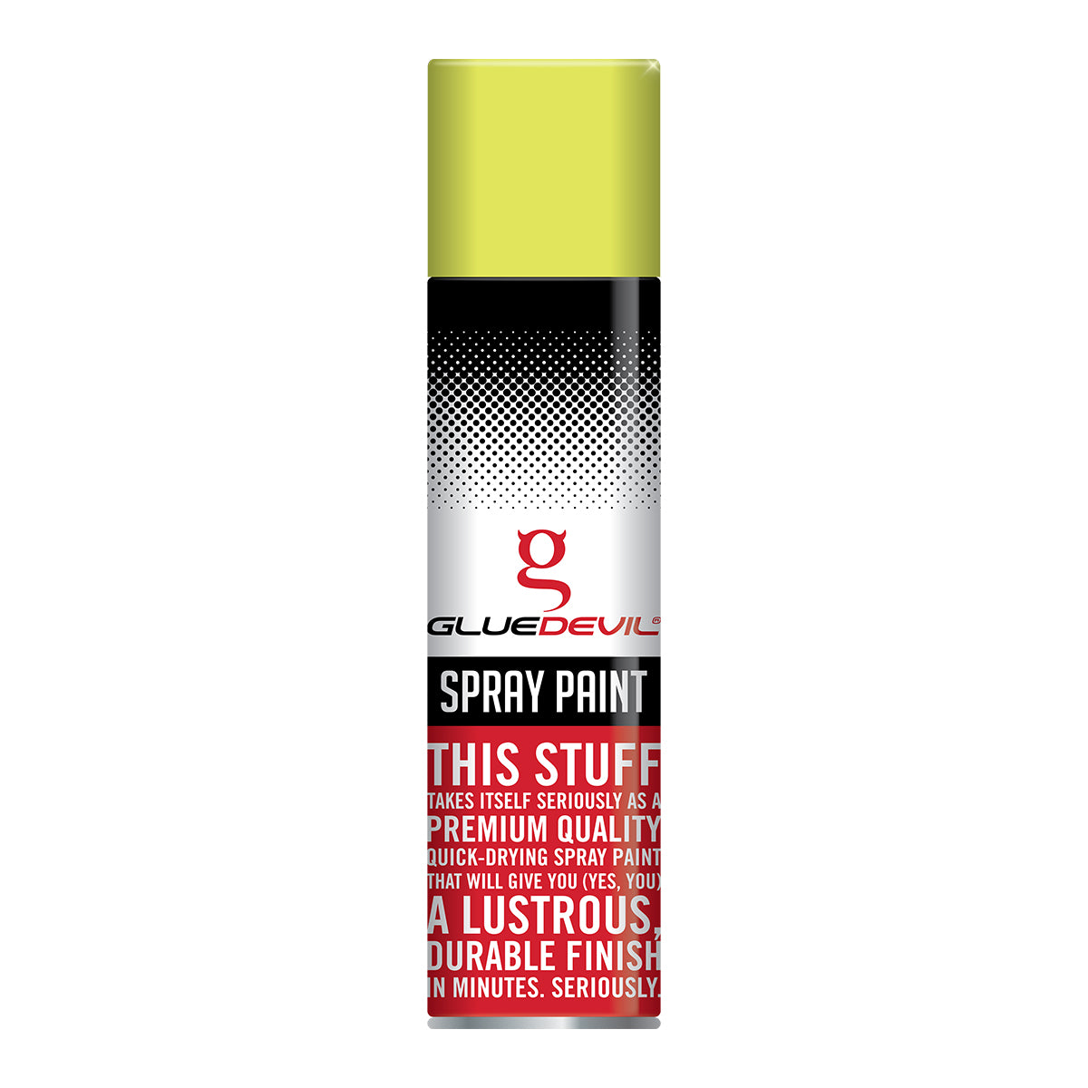 Gluedevil Spray Paint 300 Ml Fluorescent Yellow