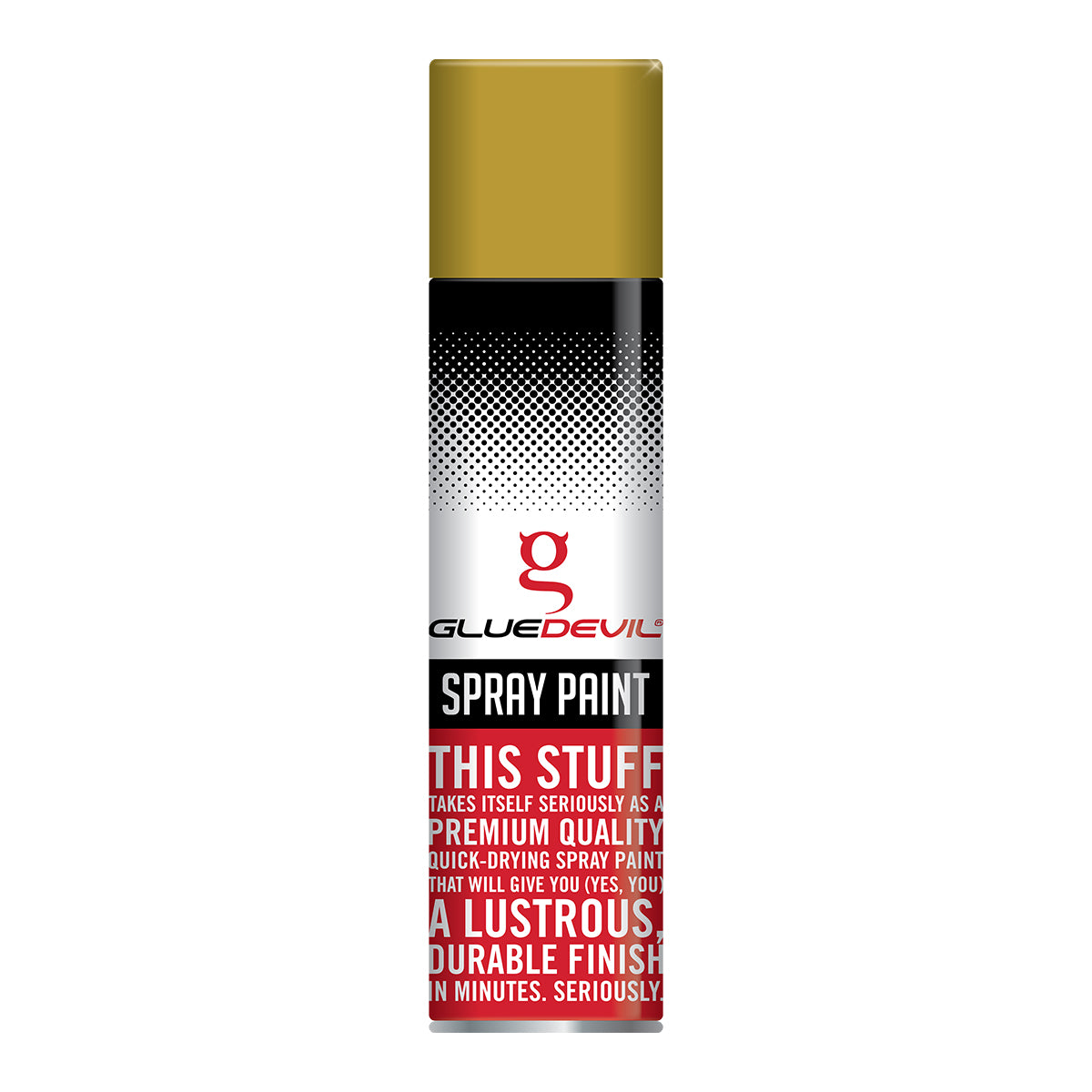 Gluedevil Spray Paint 300 Ml Hammer Gold
