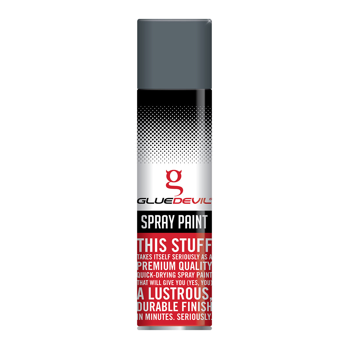 Gluedevil Spray Paint 300 Ml Hammer Grey