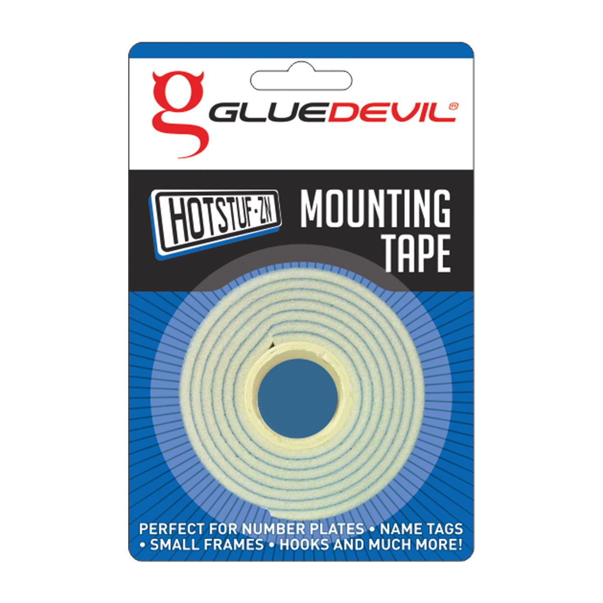 Gluedevil D/Sided Mounting Tape 1.5 Mmx18 Mmx1 M